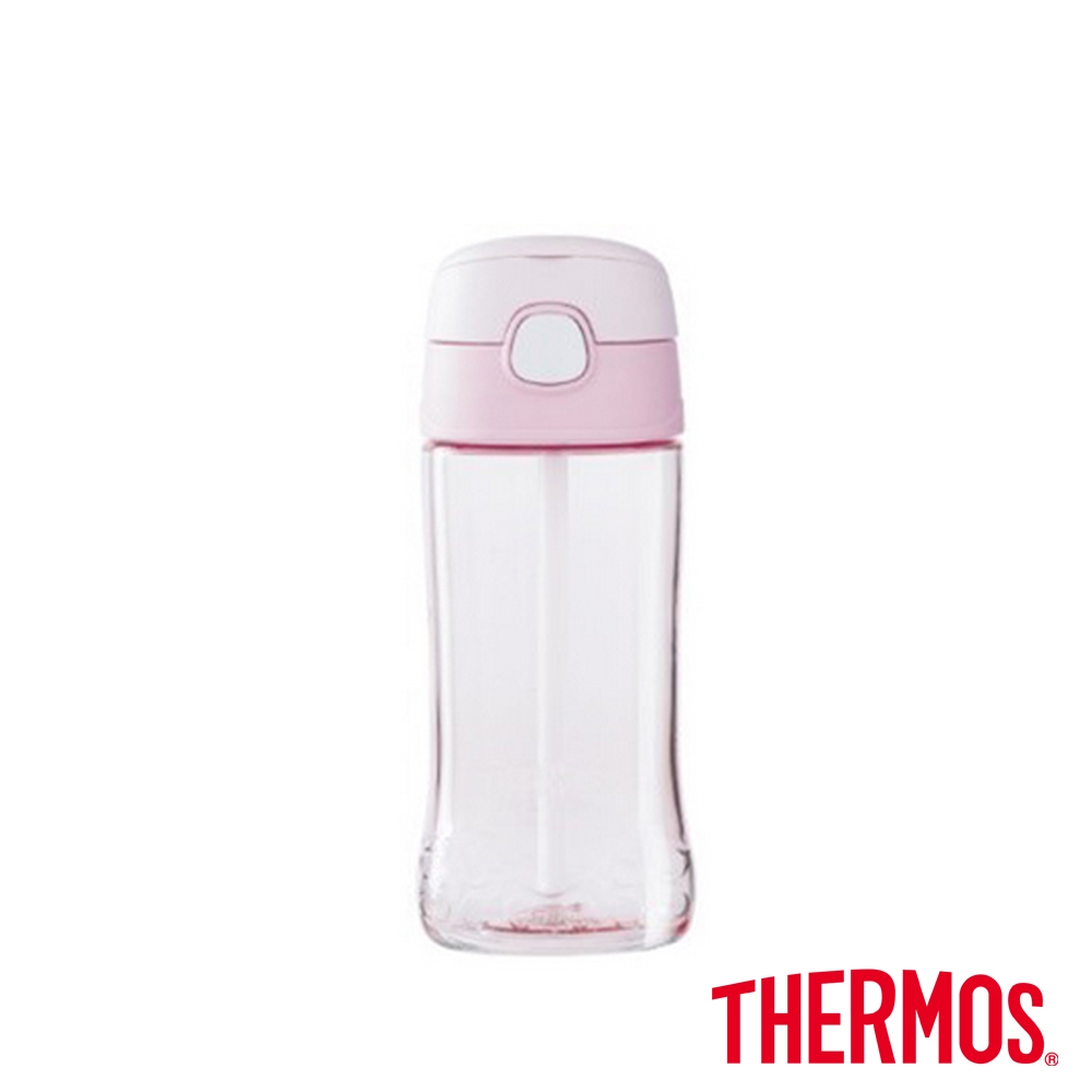 THERMOS膳魔師彈蓋兒童吸管瓶450ml(F4011T)