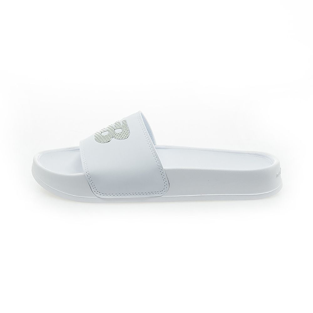 【NEW BALANCE】拖鞋 女款 運動拖鞋 白色 SWF200J1