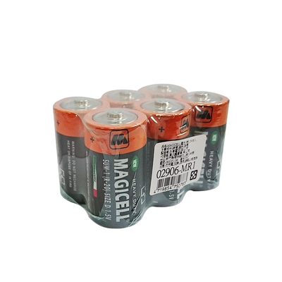 12顆裝【無敵強MAGICELL】1號D 碳鋅電池(R-20 錳乾電池 1.5V乾電池 黑錳 一般電池)
