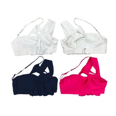 W Jacquemus x Nike AS NRG HE Bra 單肩掛脖運動內衣 深藍/白/桃紅 FV0502