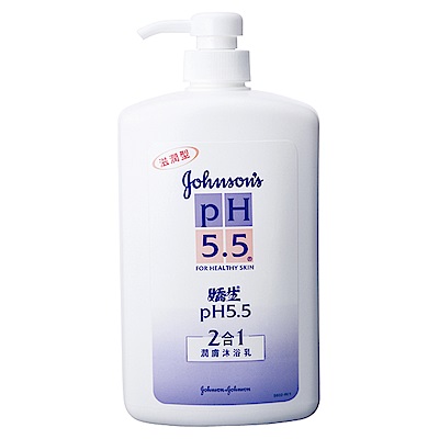 嬌生 (3入組) pH5.5潤膚沐浴乳1000ml (2款) 含贈共3入