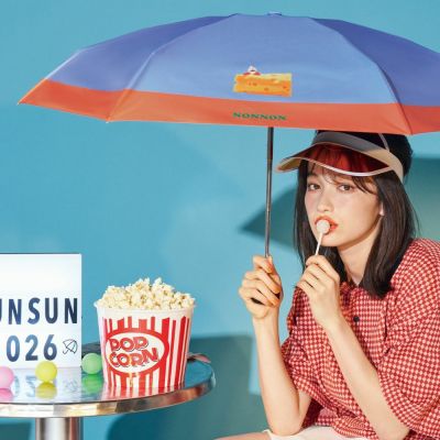 Wpc.聯名PUPPET SUNSUN迷你便攜手動遮光降溫傘-多色