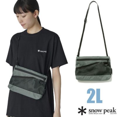 【Snow Peak JP】Everyday Use Sacoche One 小包2L.斜背包.側背包 AC-25SU405 灰