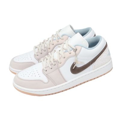 Nike 休閒鞋 Wmns Air Jordan 1 Low 女鞋 男鞋 白粉 AJ1 IB8859-101