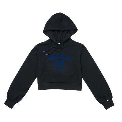 NCAA 女 微落肩短版帽T NC 7452105120