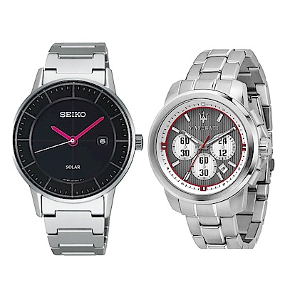 SEIKO x 瑪莎拉蒂 送禮推薦-2色任選 