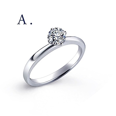 IS DIAMOND IGI 無螢光 D /VS 30分鑽石 戒指/項鍊/手鍊任選 經典款設計(培育鑽石)