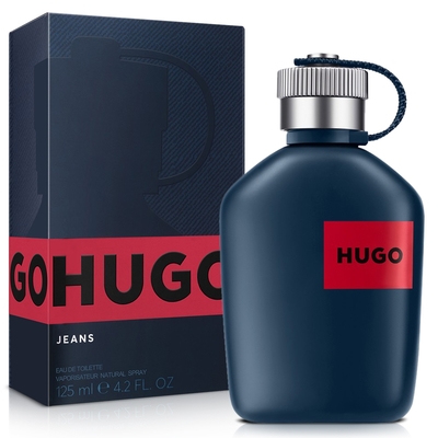 【短效品】HUGO BOSS 丹寧男性淡香水125ml-專櫃公司貨
