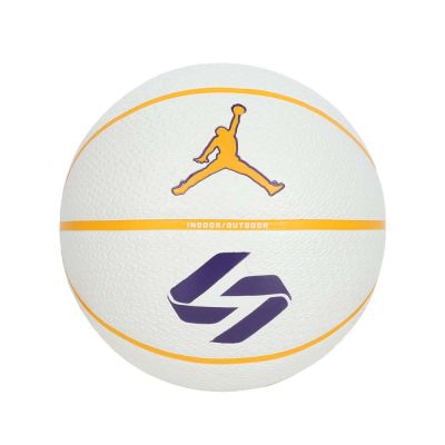 NIKE JORDAN PLAYGROUND 8P L DONCIC 7號籃球 J101325217407 白黃紫