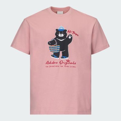 ADIDAS BEAR SS TEE 男女 短袖上衣 LF5892