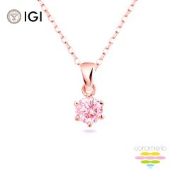 IGI 1克拉14K 鑽石項鍊