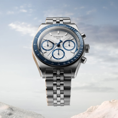 TISSOT  PR516 三眼計時機械手錶