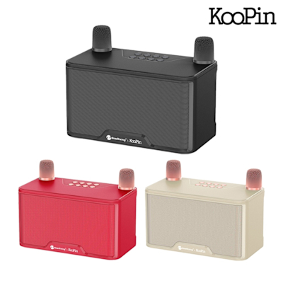 KooPin NR-8088 雙人對唱行動KTV/藍芽喇叭無線麥克風組