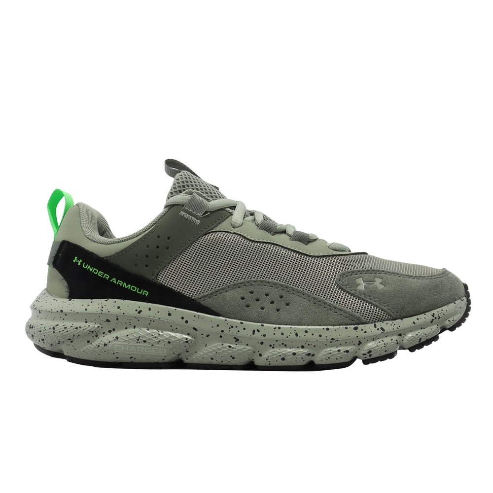 Under Armour 慢跑鞋Charged Verssert Spkle 男鞋綠黑路跑運動鞋UA
