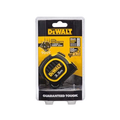 DEWALT 得偉 美國3.5M*16mm 專業捲尺(橡膠) (DWHT36159L)