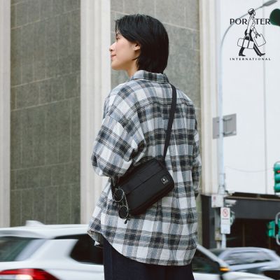PORTER INTERNATIONAL - 城市行者YOUNGSTER斜背包 - 黑