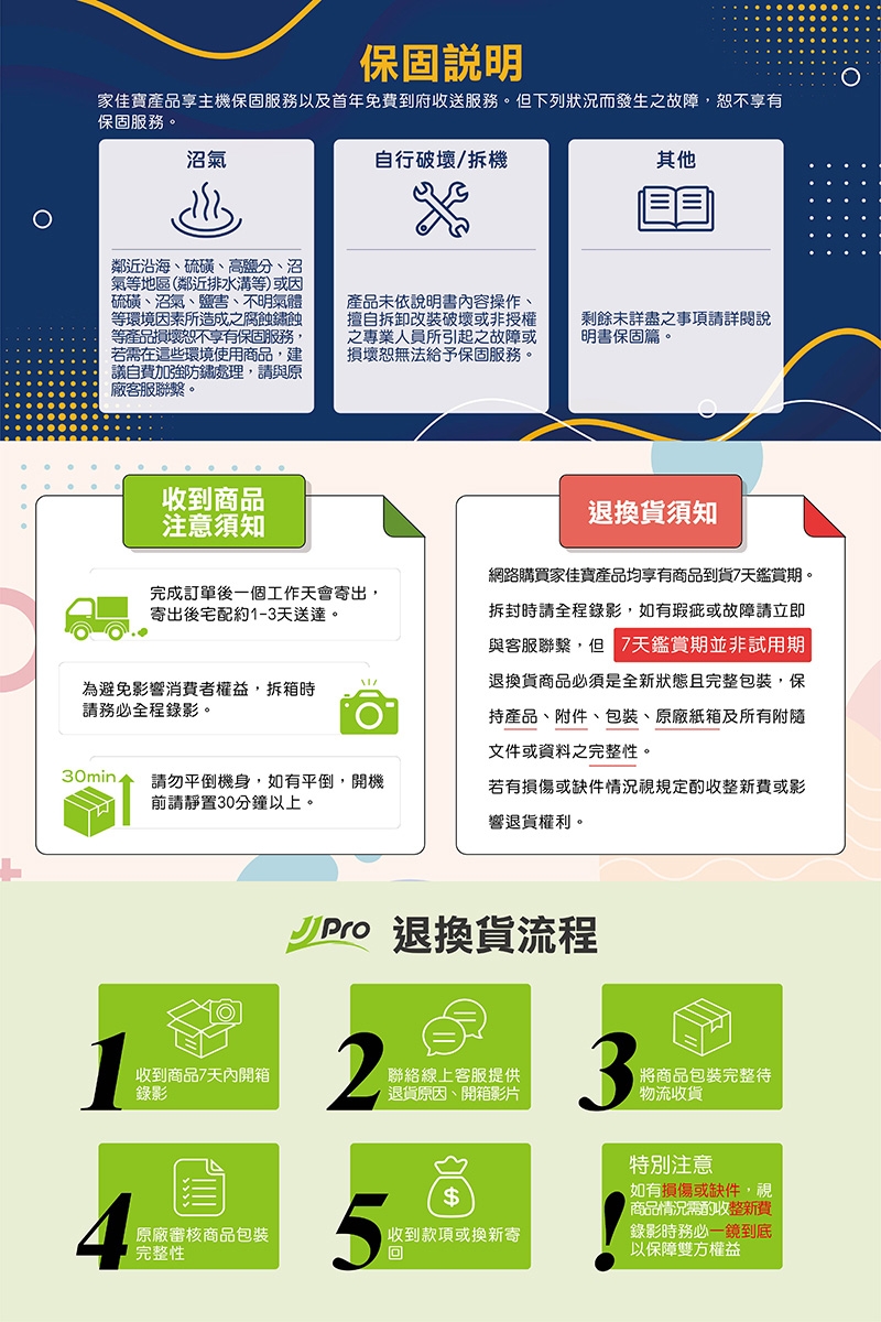 JJPRO家佳寶 JPDH01B - 詳情7