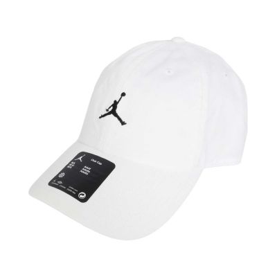 NIKE JORDAN運動帽-透氣 遮陽 喬丹 HQ1963-100 白黑