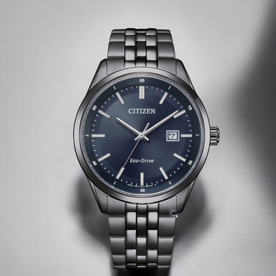 CITIZEN 星辰錶 GENT S 光動能 經典簡約紳士手錶 男錶-BM7567-50L