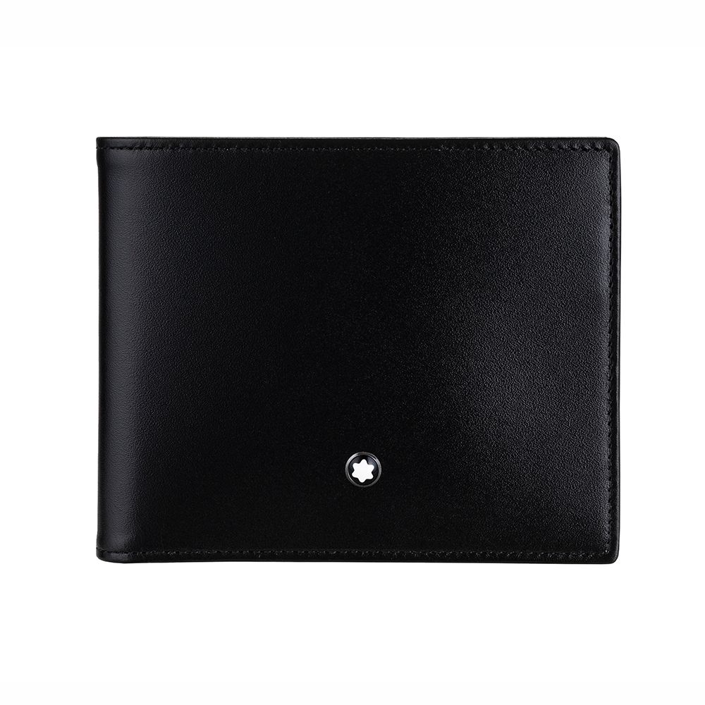 Montblanc 萬寶龍 大班系列經典牛皮12卡短夾