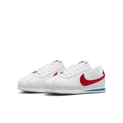 NIKE 運動鞋 童鞋 中大童 兒童 阿甘鞋 KIDS CORTEZ GS 白紅 DM0950-115 (3C5131)