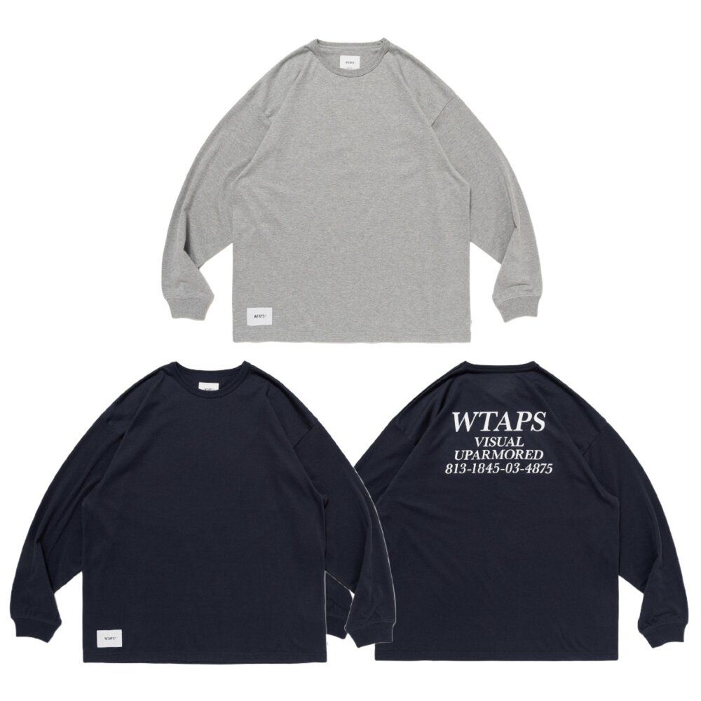 Wtaps ACADEMY / LS / CTPL 灰/海軍藍252ATDT-CSM14 | 其他品牌| Yahoo
