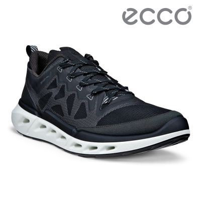 ECCO BIOM 720 M 健步休閒織物戶外運動鞋 男鞋 黑色/亮白色