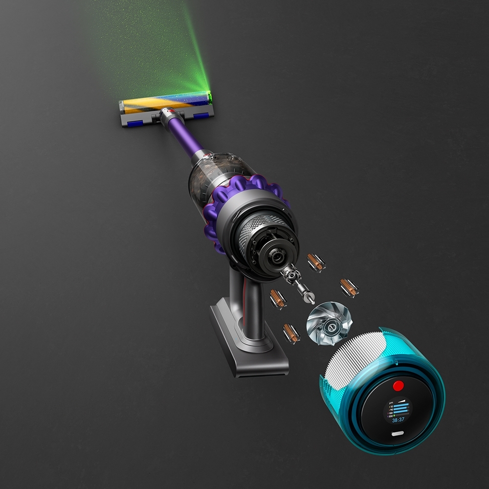 福利品】Dyson Gen5Detect Absolute SV23最強勁HEPA智慧無線吸塵器