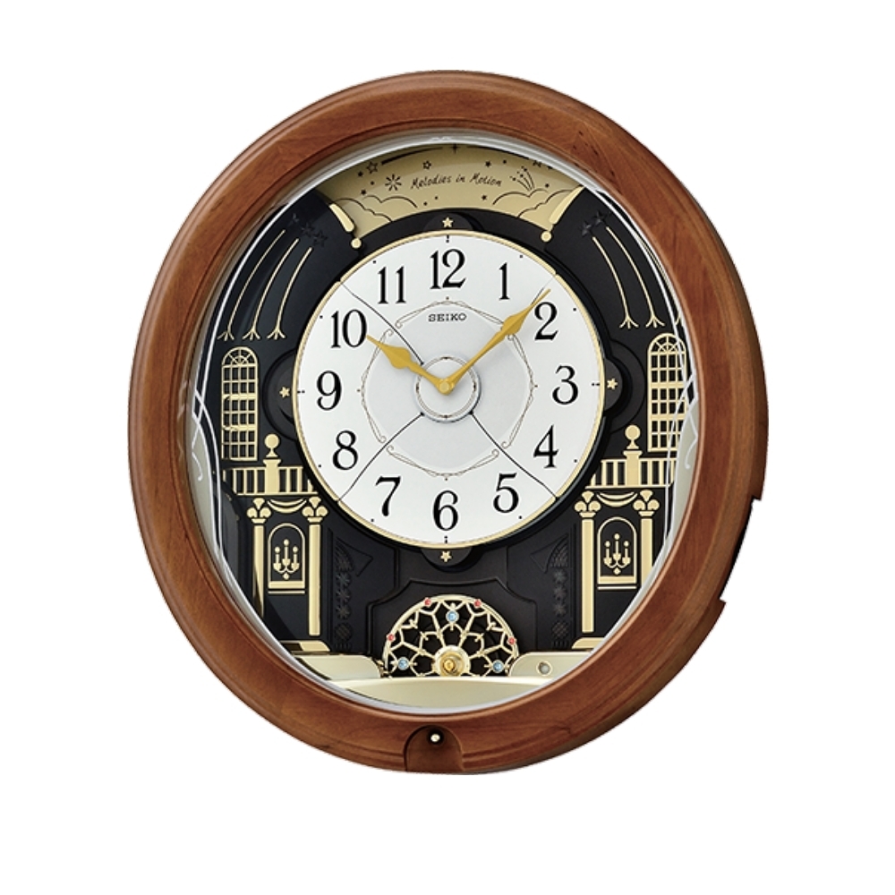 SEIKO 日本精工音樂鐘繽紛色彩(QXM383B)48x44cm | SEIKO | Yahoo購物中心