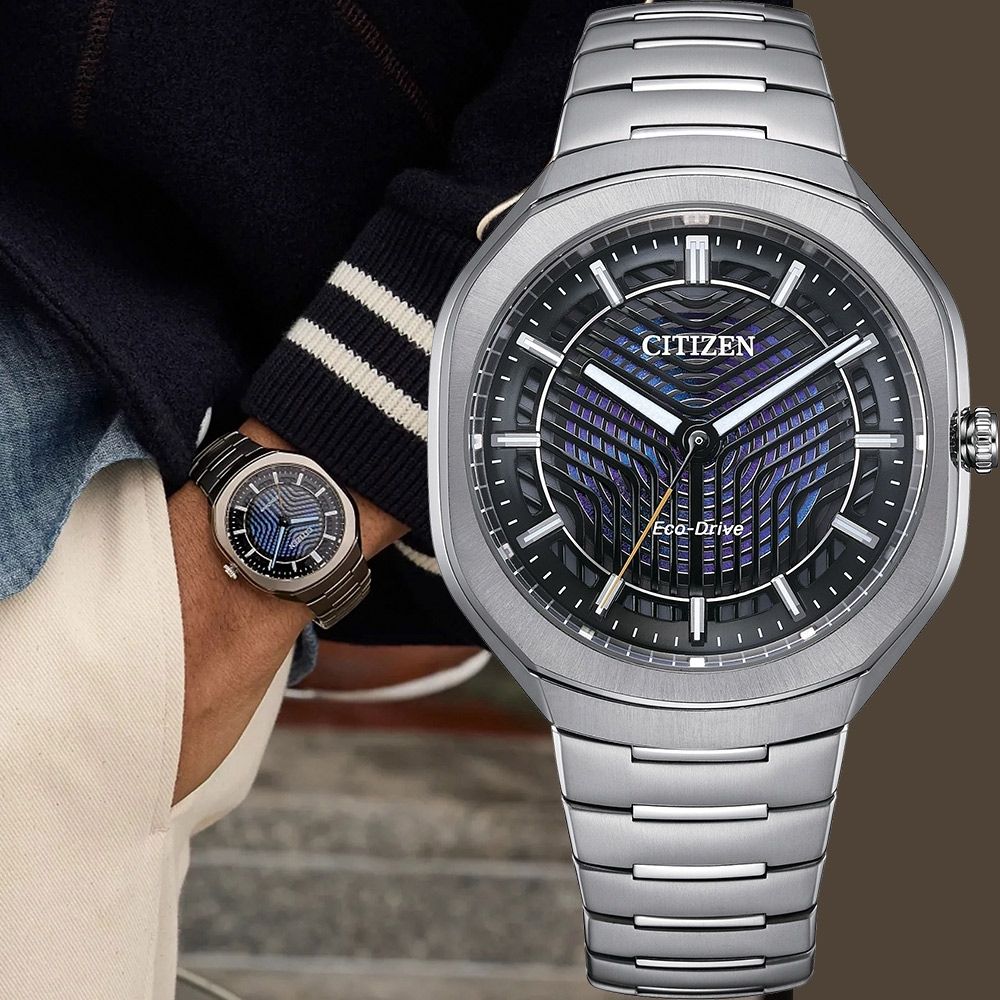 CITIZEN 星辰 限量 PHOTON 光子 光動能50周年限定手錶 開學換新季 送禮推薦-39.6mm BJ6560-53W
