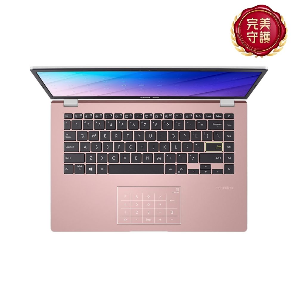 ASUS E410KA 14吋筆電(N4500/4GB/128G_eMMC/玫瑰金/Win11 Home(S