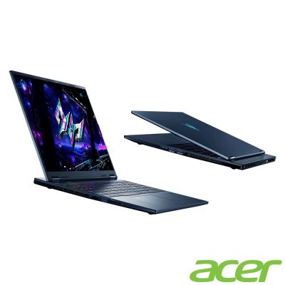 Acer 宏碁 Predator PHN16S-I51-75PM 16吋AI電競筆電(CU7-356H/16GB/512GB/RTX5060/Win11)