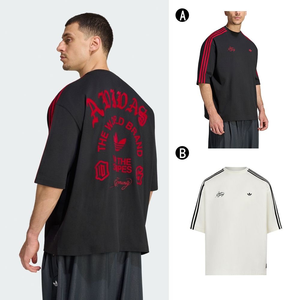 【Adidas 愛迪達】OG TEE 短袖上衣 圓領短袖T恤 男 A-LD3867 B-LD3868 (A 男款-LD3867)
