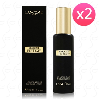 LANCOME蘭蔻 絕對完美黑鑽奢燦玫瑰精露30ml*2