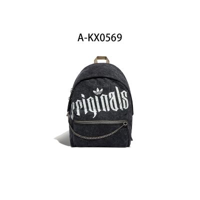【Adidas 愛迪達】HC SW BACKPACK 休閒 水洗丹寧 後背包  男女 A-KX0569