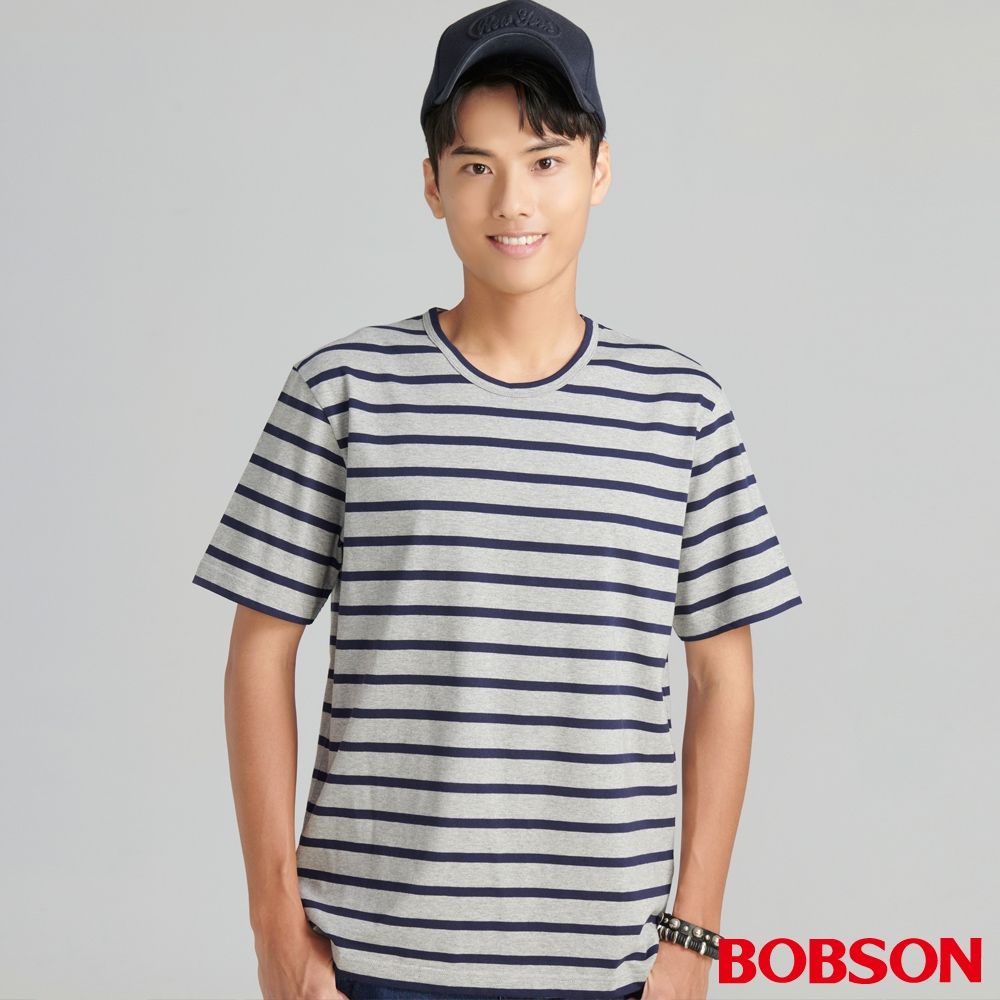 BOBSON 男款條紋上衣(71026-53)