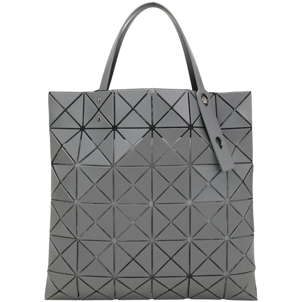 ISSEY MIYAKE 三宅一生 BAOBAO LUCENT MATTE 6x6 霧面幾何手提托特包(深灰)