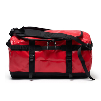 The North Face TNF 北面 北臉 男女款 背提兩用休閒旅行包-紅色 BASE CAMP DUFFEL - S -NF0A52ST54A