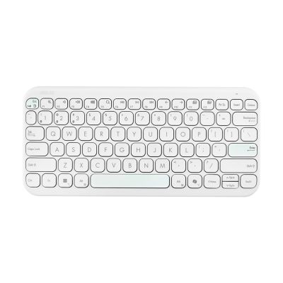 ASUS 華碩 Marshmallow 無線鍵盤 KW100 珠光白