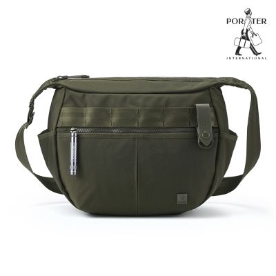 PORTER INTERNATIONAL - 自信經典NEW HEAT斜背包 - 森林綠