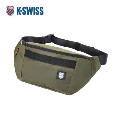 K-SWISS 運動腰包 24SS FANNY PACK 3 運動包 男女 橄欖綠色 BG367-397