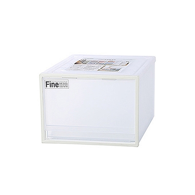 真心良品 KEYWAY 聯府 面寬35cm單抽屜整理箱25L-1入