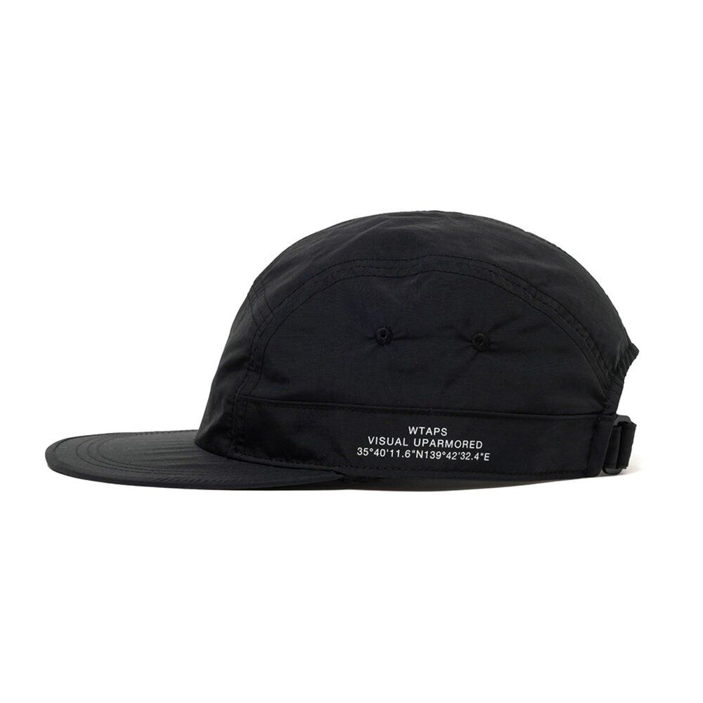 Wtaps T-7 / CAP / NYLON. TUSSAH. PERTEX 帽子黑252HCDT-HT05-BK-F