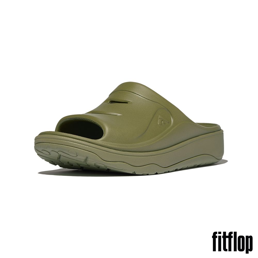 【FitFlop】RELIEFF 舒壓涼鞋-女(迷彩綠) (迷彩綠)