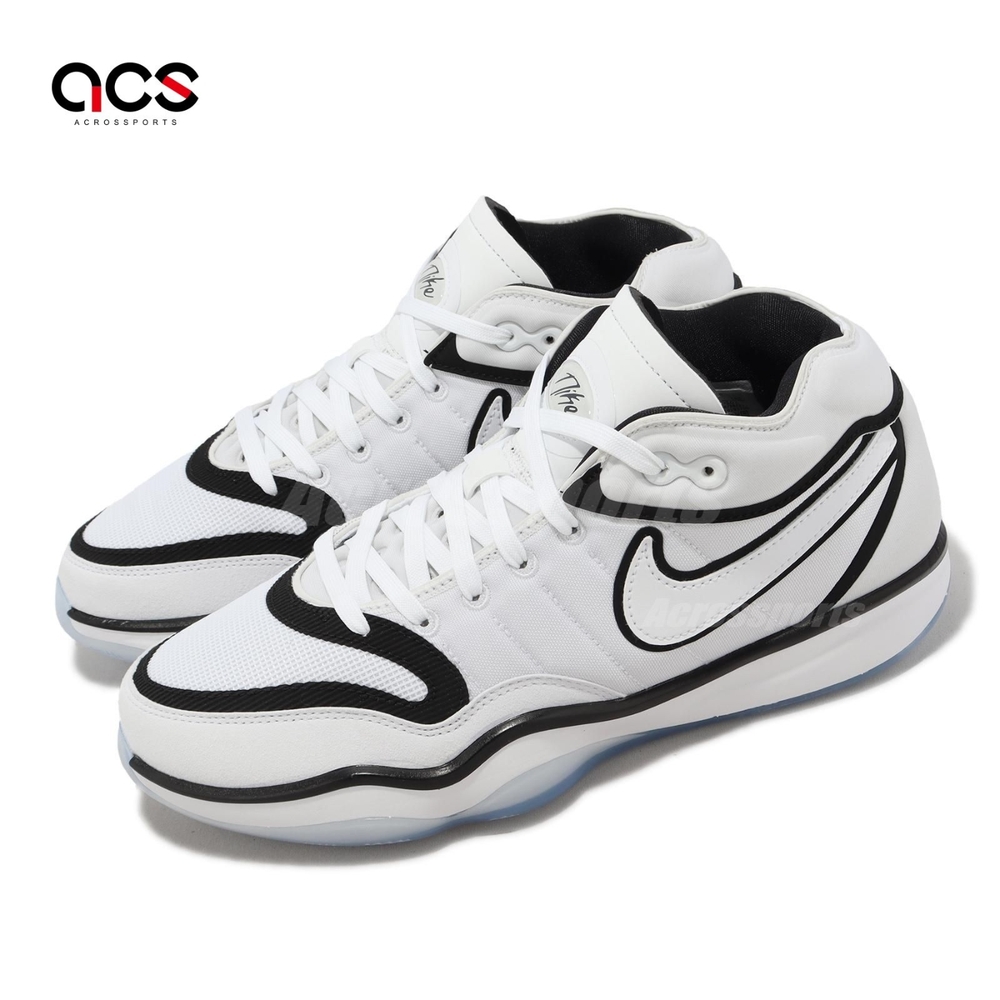 Nike 籃球鞋Air Zoom G T Hustle 2 EP 白黑避震男鞋DJ9404-102 | 籃球