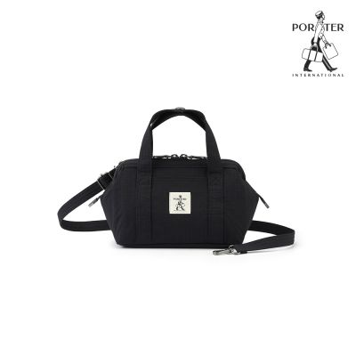 PORTER INTERNATIONAL - 輕盈靈巧NIMBLE手提包 (S) - 黑