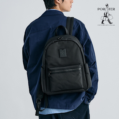 PORTER INTERNATIONAL - 經典復古LUXY後背包 - 黑