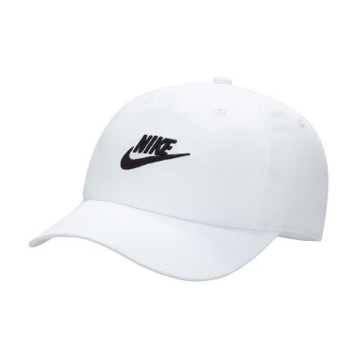 NIKE 帽子 童帽 大童 運動帽 棒球帽 遮陽帽 K NK CLUB CAP US CB FUT WSH 白 FB5063-100