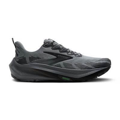 Brooks 布魯克斯 Ghost Trail [1104752E004] 男 慢跑鞋 寬楦 跑鞋 路跑 避震 灰 黑
