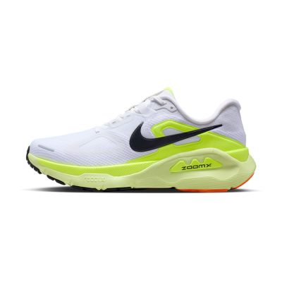 Nike Structure Plus 運動鞋 男鞋 慢跑鞋 螢光綠白色 緩震 回彈 舒適 HQ3048-101